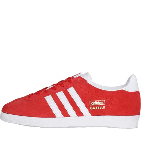 adidas gazelle dames rood
